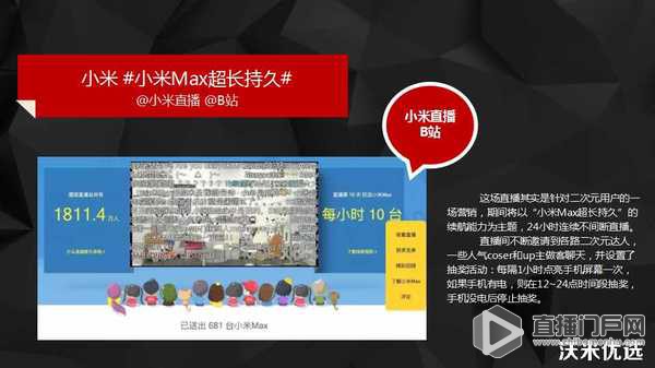 2016网红主播直播营销案例小米